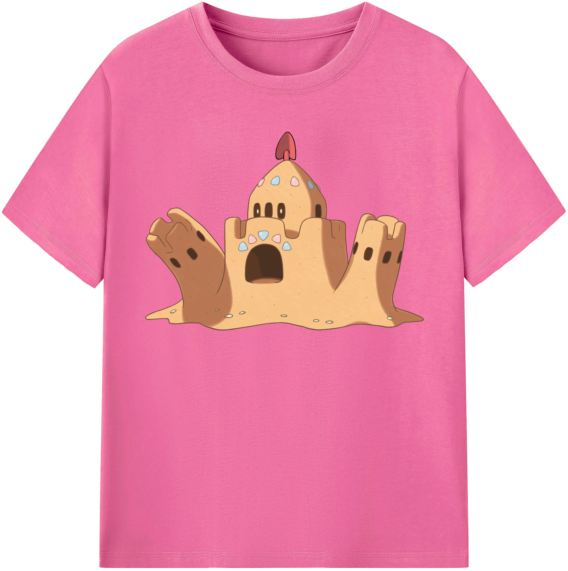 （画像用） ポケットモンスター Pokémon レディースカジュアルプリントTシャツ（綿100％）